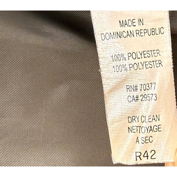 Vintage J.Riggings Men's Faux-Suede Blazer Brown Size 42R - Picture 7 of 7